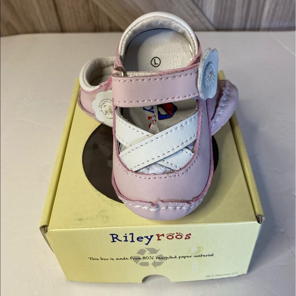 NIB Riley Roos Carley in blush 3-6 months